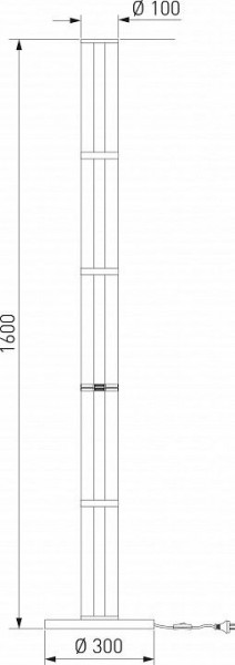Торшер Eurosvet Stark 80537/1 латунь в Кунгуре - kungur.mebel24.online | фото 5