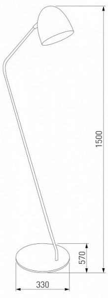 Торшер TK Lighting Soho 5037 Soho Black в Кунгуре - kungur.mebel24.online | фото 2