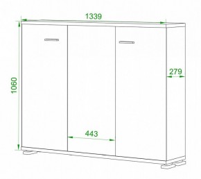 Тумба Домино нельсон ПУ-60-4 в Кунгуре - kungur.mebel24.online | фото 2