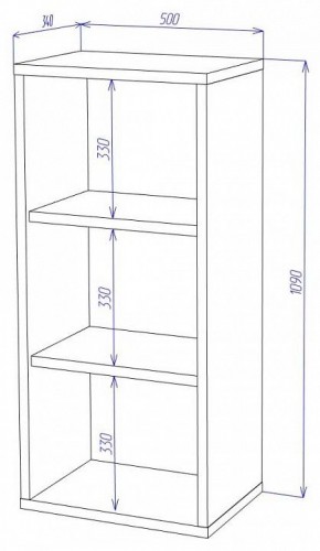 Тумба Домино СУ(ш1в1)+ФГ в Кунгуре - kungur.mebel24.online | фото 2