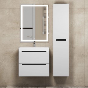 Тумба под раковину Uperwood Tanos 60 см, подвесная, белая/графит в Кунгуре - kungur.mebel24.online | фото 13