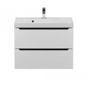 Тумба под раковину Uperwood Tanos 70 см, подвесная, белая/графит в Кунгуре - kungur.mebel24.online | фото 8