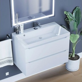 Тумба под раковину Uperwood Tanos 80 см, подвесная, белая матовая в Кунгуре - kungur.mebel24.online | фото 10