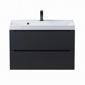 Тумба под раковину Uperwood Tanos 80 см, подвесная, черная матовая в Кунгуре - kungur.mebel24.online | фото 8