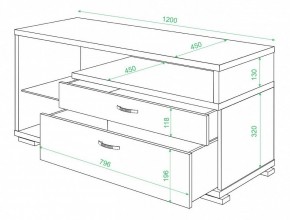 Тумба под ТВ Домино нельсон ТК-10М в Кунгуре - kungur.mebel24.online | фото 2