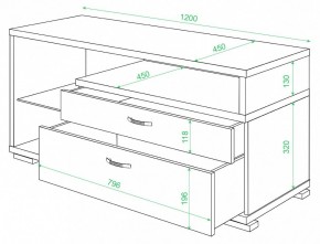 Тумба под ТВ ТК-10 М в Кунгуре - kungur.mebel24.online | фото 2