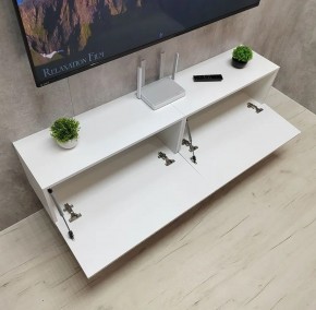 Тумба подвесная под ТВ LINES MTV1-MA 750 Белый глянец (Белый-M 10.1.1) в Кунгуре - kungur.mebel24.online | фото 11