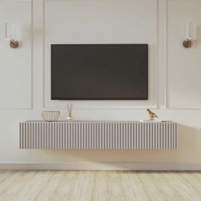 Тумба подвесная под ТВ LINES MTV3-MA 900 Бежевый (Леда-М 10.1.5) в Кунгуре - kungur.mebel24.online | фото 12
