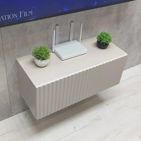 Тумба подвесная под ТВ LINES MTV3-MA 900 Бежевый (Леда-М 10.1.5) в Кунгуре - kungur.mebel24.online | фото 8