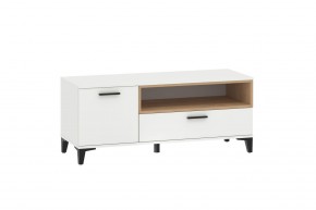Тумба ТВА НМ 013.42 "Bergen" (Белый/Дуб бунратти) в Кунгуре - kungur.mebel24.online | фото 2