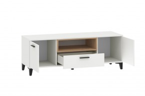 Тумба ТВА НМ 013.43 "Bergen" (Белый/Дуб бунратти) в Кунгуре - kungur.mebel24.online | фото 2