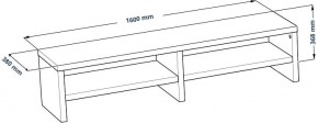 ТВ-тумба Энкель ТВ16, тамбурат, цвет дуб беленый в Кунгуре - kungur.mebel24.online | фото 3