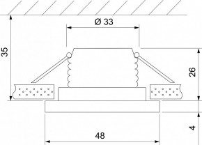 Встраиваемый светильник Elektrostandard 15271/LED a056027 в Кунгуре - kungur.mebel24.online | фото 6