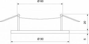 Встраиваемый светильник Elektrostandard Gridi a063923 в Кунгуре - kungur.mebel24.online | фото 1