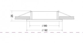 Встраиваемый светильник Maytoni Atom DL023-2-01B в Кунгуре - kungur.mebel24.online | фото 5