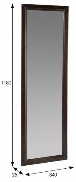 Зеркало настенное Селена в Кунгуре - kungur.mebel24.online | фото 2
